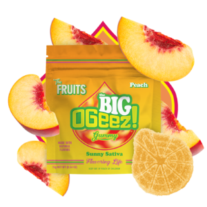 OGeez Gummies Big Peach